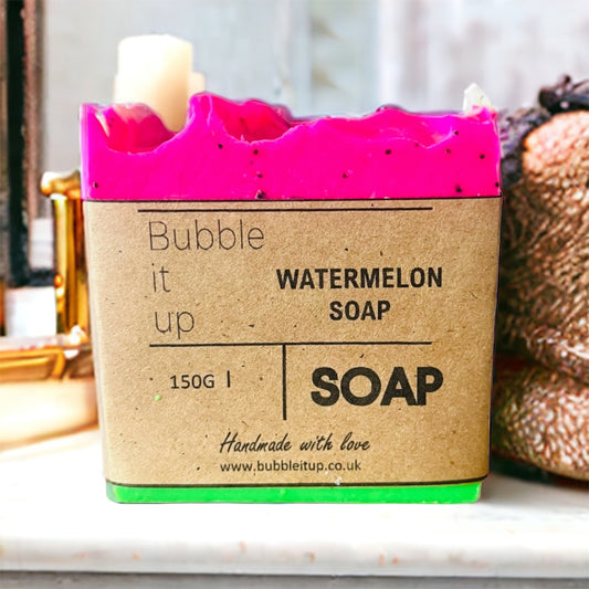 Watermelon Cold Process Soap